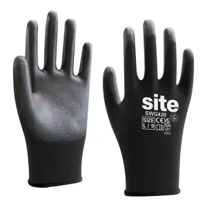 Site Black Gloves, Large