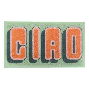 Pastel Blue Ciao Doormat (70 x 40cm)