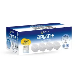 Bostik Breathe Fragrance-free Moisture absorber refill, Pack of 4