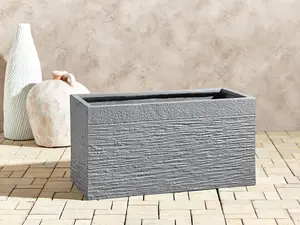 Plant Pot 60 x 29 x 30 cm Grey MYRA