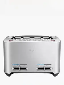 Sage The Smart Toast 4 Slice Toaster, Stainless Steel