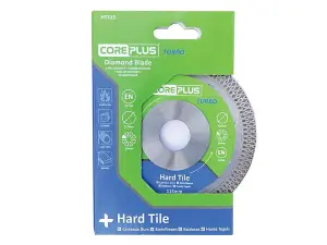 CorePlus HT115 Hard Tile Turbo Diamond Blade 115mm