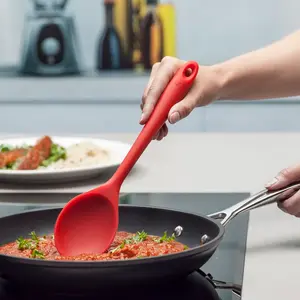 Zeal Silicone Cooking Spoon Red