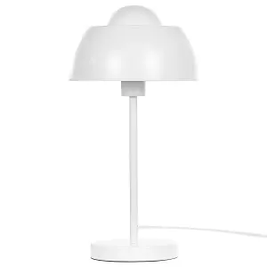 Metal Table Lamp White SENETTE