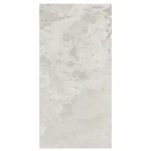 Harmony White Gloss Marble effect Ceramic Indoor Wall Tile, Pack of 8, (L)500mm (W)250mm