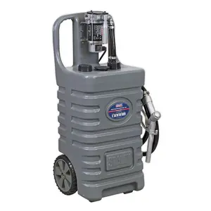 Sealey Mobile Dispensing Tank 55L with Diesel Pump - Grey DT55GCOMBO1