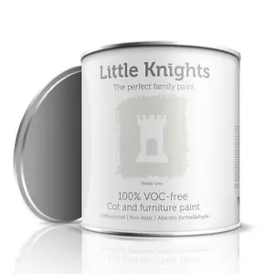 Little Knights Cot & Furniture Paint - Stately Grey - 2.5 litre