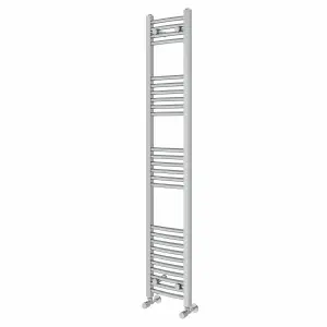 Right Radiators 1600x300 mm Curved Heated Towel Rail Radiator Bathroom Ladder Warmer Chrome