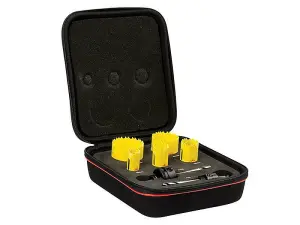 Starrett Kdc05021 Electrician's Holesaw Kit