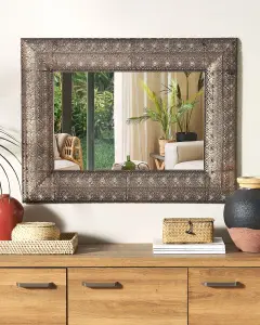 Wall Mirror DEHRADUN Metal Copper