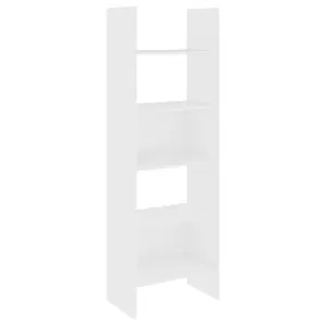 Berkfield Book Cabinet White 60x35x180 cm Engineered Wood