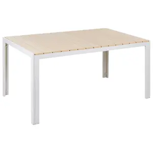 Garden Table Synthetic Material Beige COMO