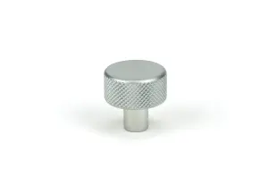 From The Anvil Satin Chrome Brompton Cabinet Knob - 25mm (No rose)