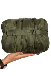 Snugpak Sleeper Lite Warm & durable everyday sleeping bag (Left Zip, Olive)