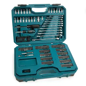 Makita E-10883 221 Piece General Maintenance Kit Spanner Socket Screwdriver Set