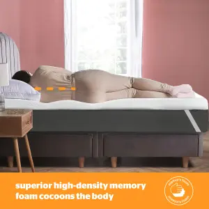 Silentnight Impress 5cm Memory Foam Mattress Topper