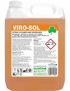 Clover Chemicals Viro-Sol Citrus Cleaner Degreaser 5l