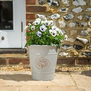 40cm Blenheim Pot Outdoor Planter - Grey