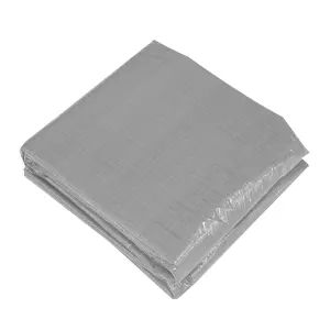 Dellonda 18ft 549x305cm Rectangular Swimming Pool Top Cover & Rope Ties for DL22