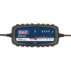 Sealey Compact Auto Smart Charger & Maintainer 2A 6/12V AUTOCHARGE200HF