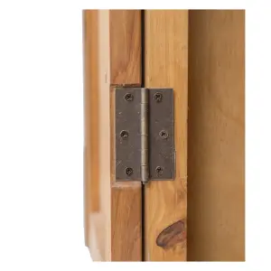 Lugo 2 Door Wardrobe Wood Knob