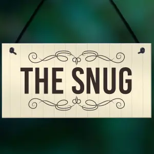 New Home Gift For Friend Family The Snug Plaque Home Decor Summerhouse Sign