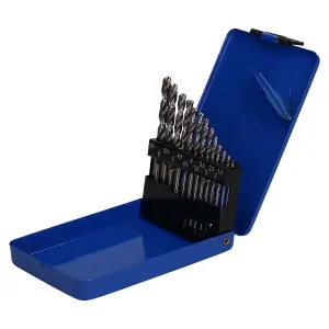 13pc Engineering HSS Drill Bit1.5-6.5mm 135 Deg Split Point Ground 6542