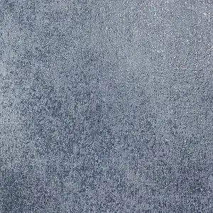 Muriva Blue Texture Metallic effect Embossed Wallpaper