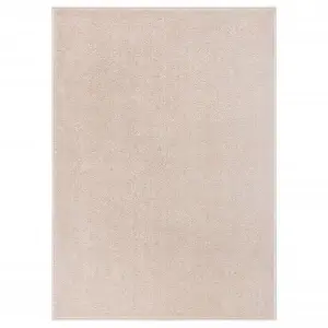 Berkfield Rug Short Pile 120x170 cm Dark Beige