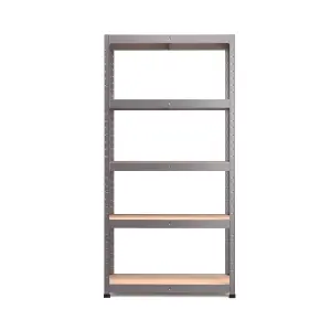 RB BOSS 5 Shelf MDF Galvanised Steel Shelving Unit (H)1800mm (W)900mm (D)300mm