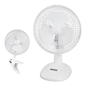 Benross 41240 2-in-1 6 Inch Clip-On Desk Fan