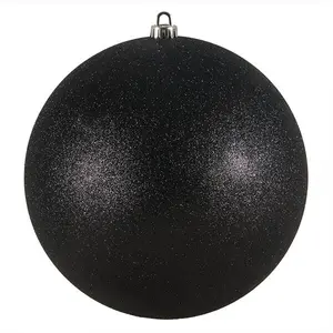 Xmas Bauble Black / 25cm H x 25cm W