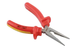 Laser Tools 7468 VDE 1000v Insulated Long Nose Pliers 150mm