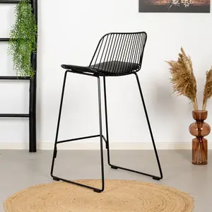 Counter Stool Black / Black