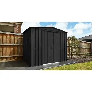 8 x 6 Premier Apex Metal Garden Shed - Anthracite Grey (8ft x 6ft / 8' x 6' / 2.5m x 1.9m)