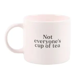 Something Different Not Everyones Cup Of Tea Mug White/Black (One Size)