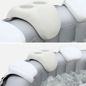 sweeek. Pair of headrests and cupholder for inflatable spa - MSpa