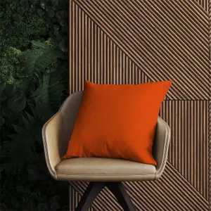 Burnt Orange Outdoor Cushion 45cm x 45cm