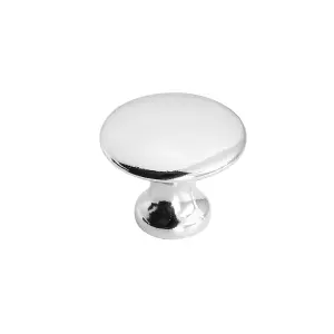 DecorAndDecor - CALICO Antique Polished Nickel Cabinet Knob Drawer Knob - Pair