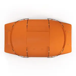 Brazley 4 Person Tent Orange