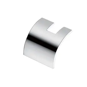 Jenna Bathroom Wall Mounted Chrome Single Robe Hook