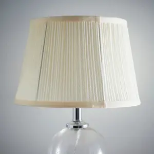 12inch Traditional Mushroom Light Shade for Modern Table Lamps and Floor Lamps in Cream