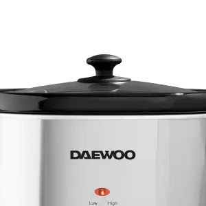 Daewoo 3.5 Litre Slow Cooker 210W Efficient Dishwasher Safe SDA1364GE