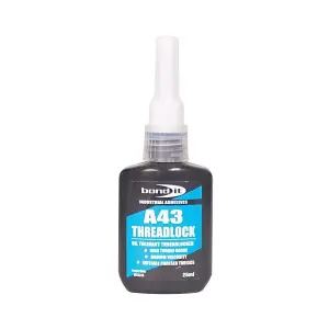 Bond-It A43 Threadlock Industrial Adhesive 25ml Pack of 6