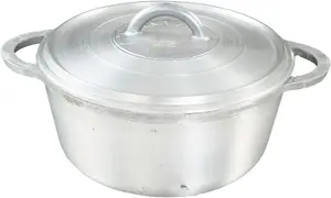 Buckingham Grounded Aluminium Dutch Oven Pot Casserole Dish 22 cm / 2.75 Litre