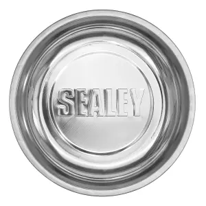 Sealey Magnetic Collector Stainless Steel Bowl Diameter 150mm Daily Professional AK231