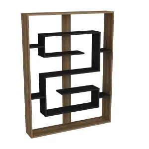 Decorotika Esteban Geometric Bookcase Shelving Unit