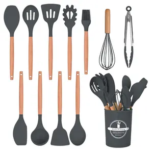 Yaheetech 12 Piece Cooking Utensil Set Pink