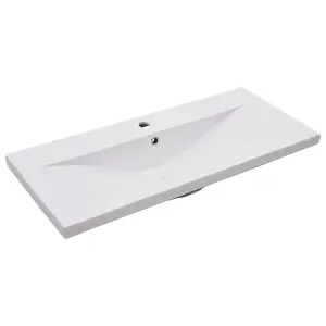 Built-in Basin 91x39.5x18.5 cm Ceramic White