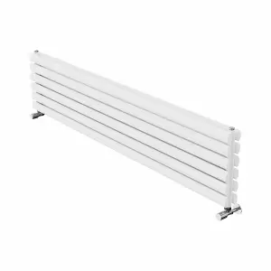 Right Radiators 1600x354 mm Horizontal Vertical Oval Column Radiator Double Panel Rads White